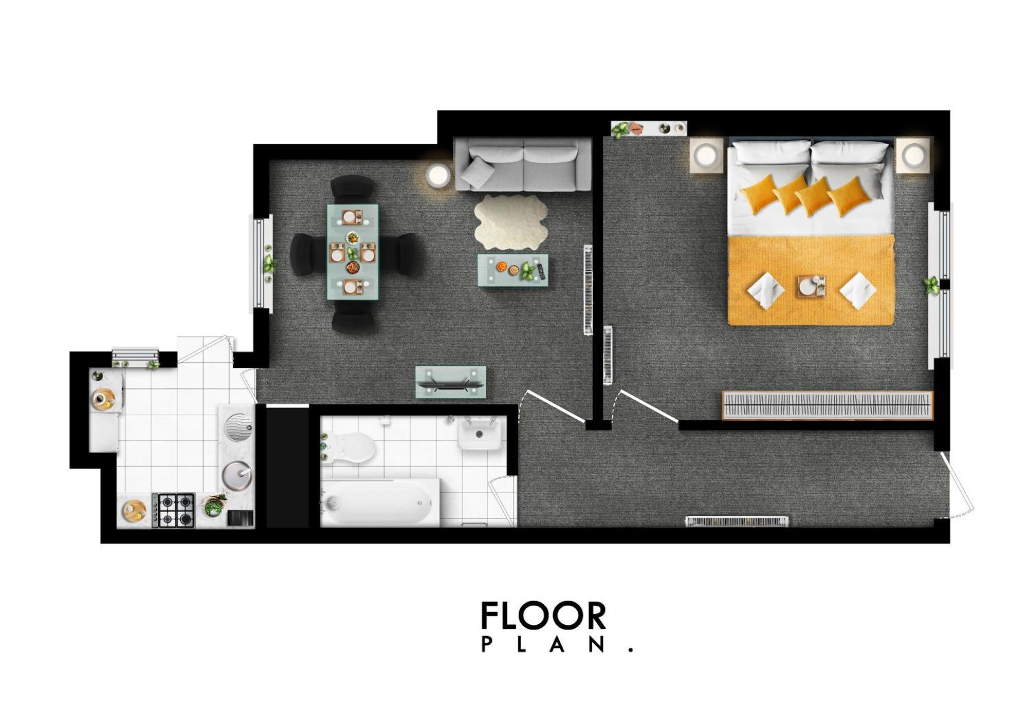 Albion Apartment By Klass Living Котбридж Экстерьер фото